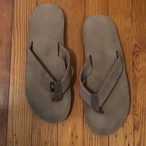 Rainbow Sandals — Leather Single Layer